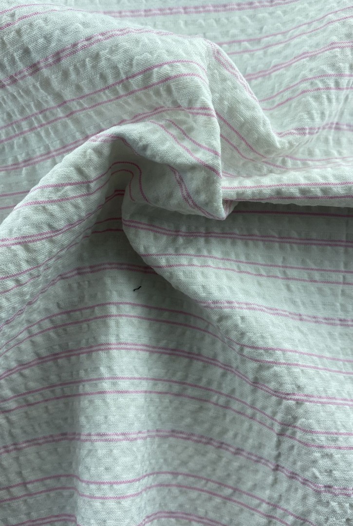 22398 KUMAŞ/YERLİ/LEZ/PAMUK/POLYESTER/BEYAZ-PEMBE/140 CM