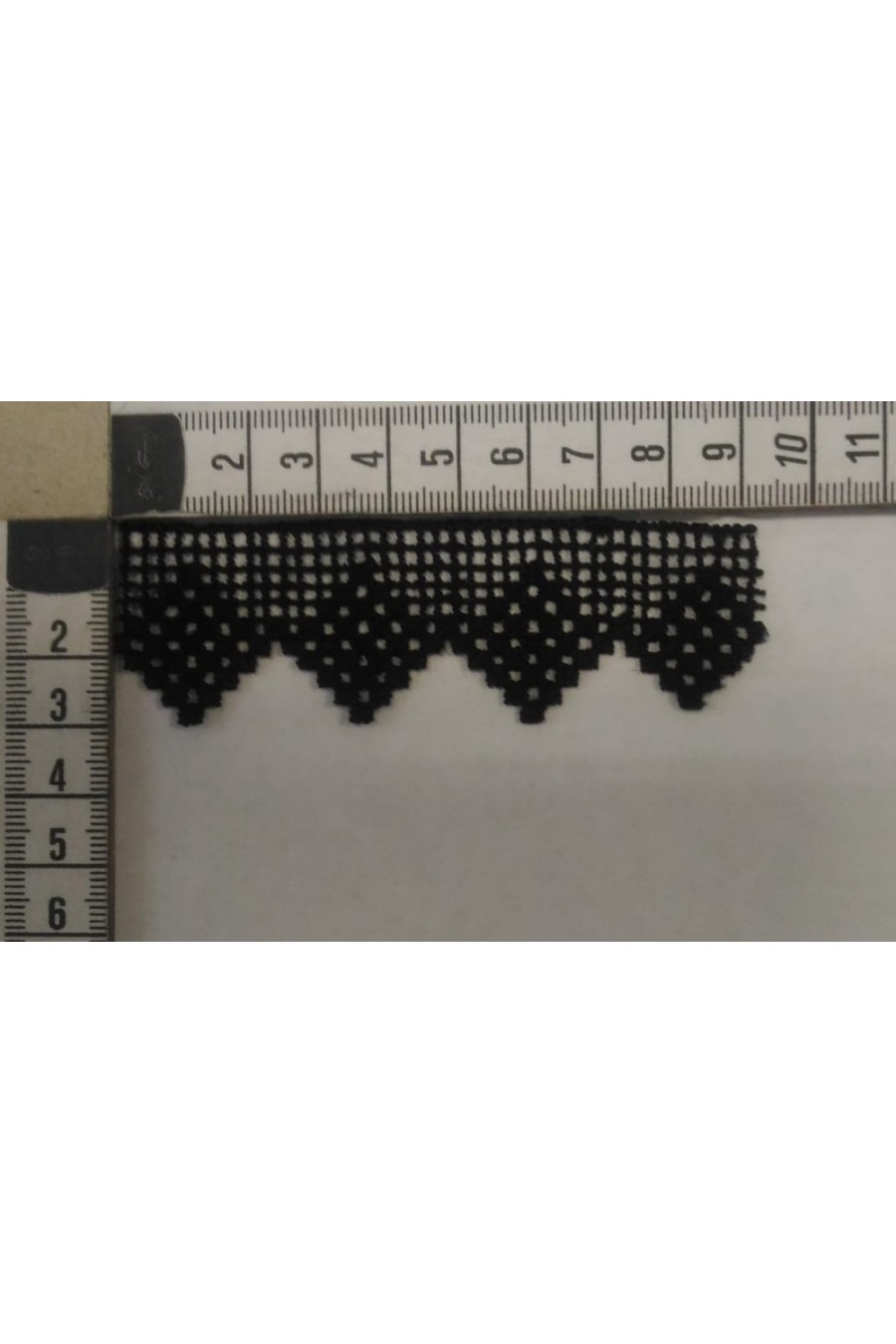 Ham Yapıda Mat Polyester Güpür Brode Bant