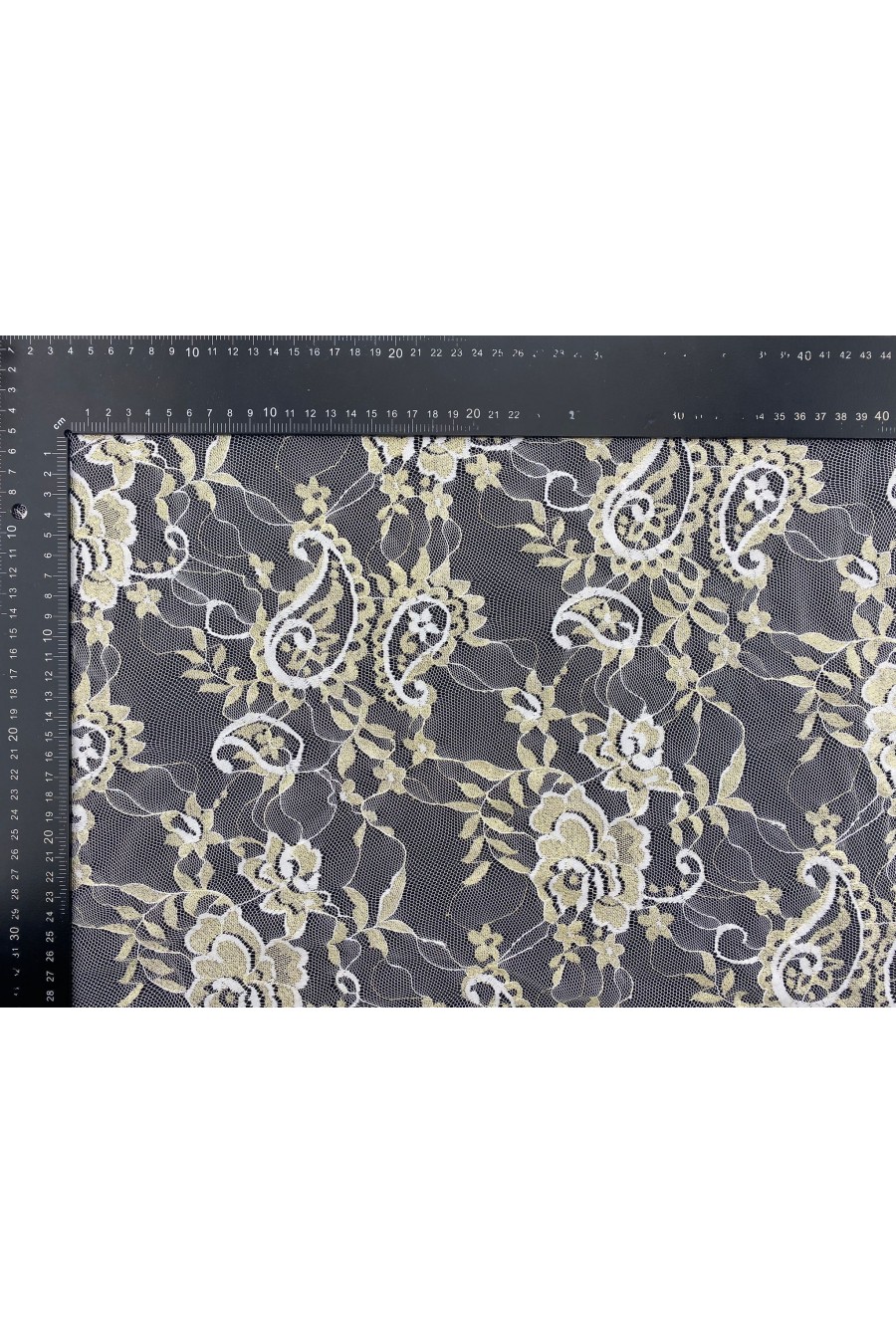 Simli Naylon Lurex Dantel