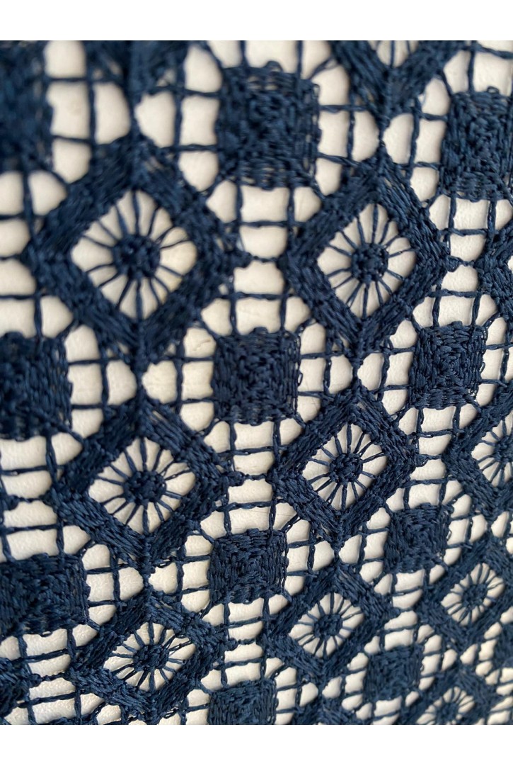 7881 BRODE/LEZ/GÜPÜR/POLYESTER/YERLİ/İNDİGO/135 CM