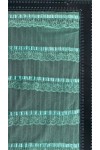 11025-METRE Mint Fırfırlı Naylon Tül Üzeri İthal Kumaş