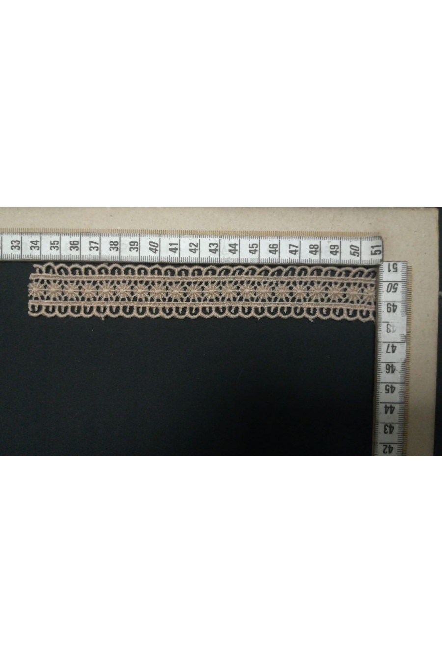 Bej Mat Polyester Köprü Bandı