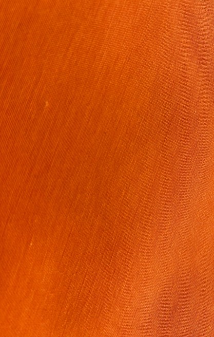 Yerli Turuncu Terikoton Kumaş