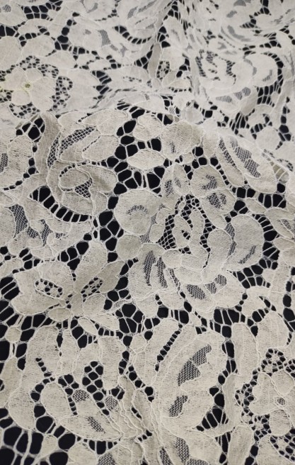 5677 DANTEL/YERLİ/LEZ/PAMUK/POLYESTER/KORDLU/LİKRASIZ/FİKSE/150 CM