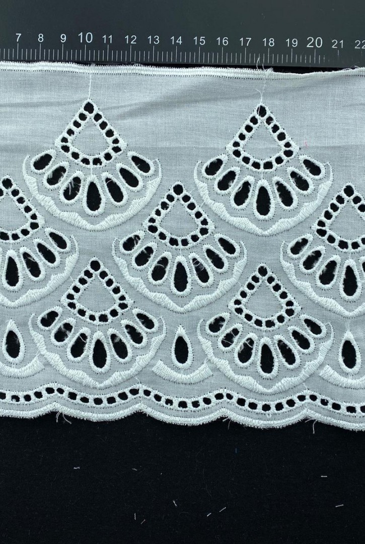 Kasar İşlemeli 16 cm Vual Brode Bant