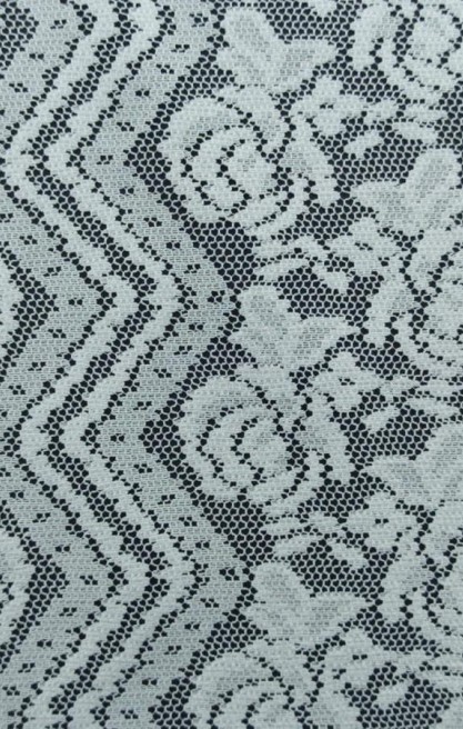 Fikseli Mikro Polyester Dantel, İthal