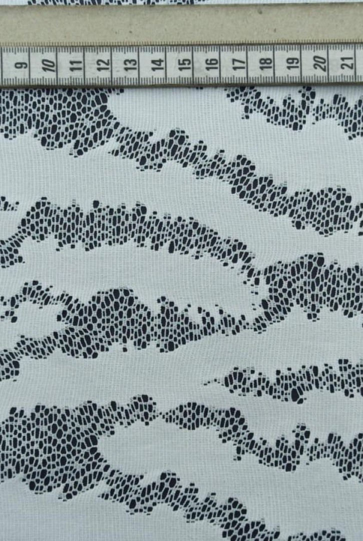 Fikse Edilmiş Mikro Polyester Yerli Dantel