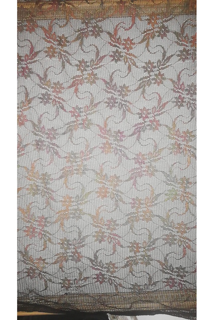 Standart Siyah Naylon Polyester Dantel