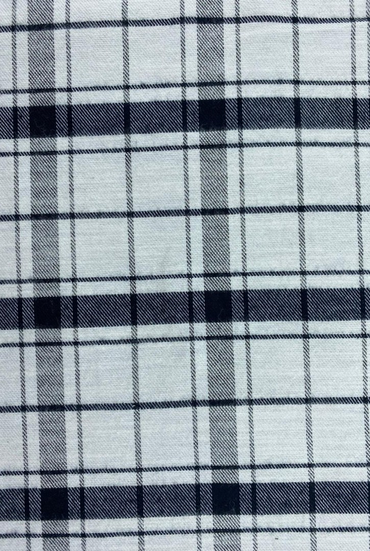 20839 KUMAŞ/YERLİ/LEZ/PAMUK POLYESTER/SİYAH-BEYAZ/150 CM