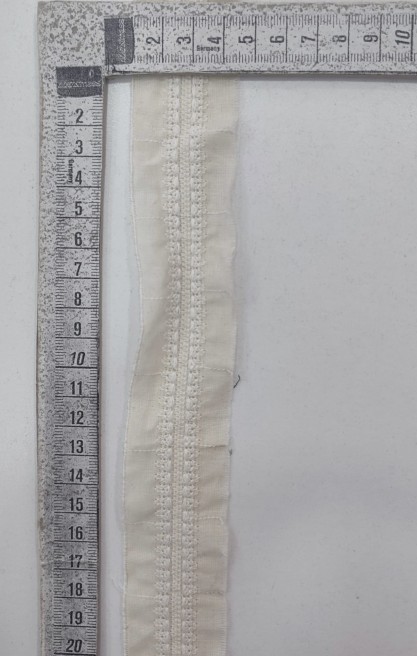 Pamuk Polyester Karışımlı Ham Vual Brode Bant