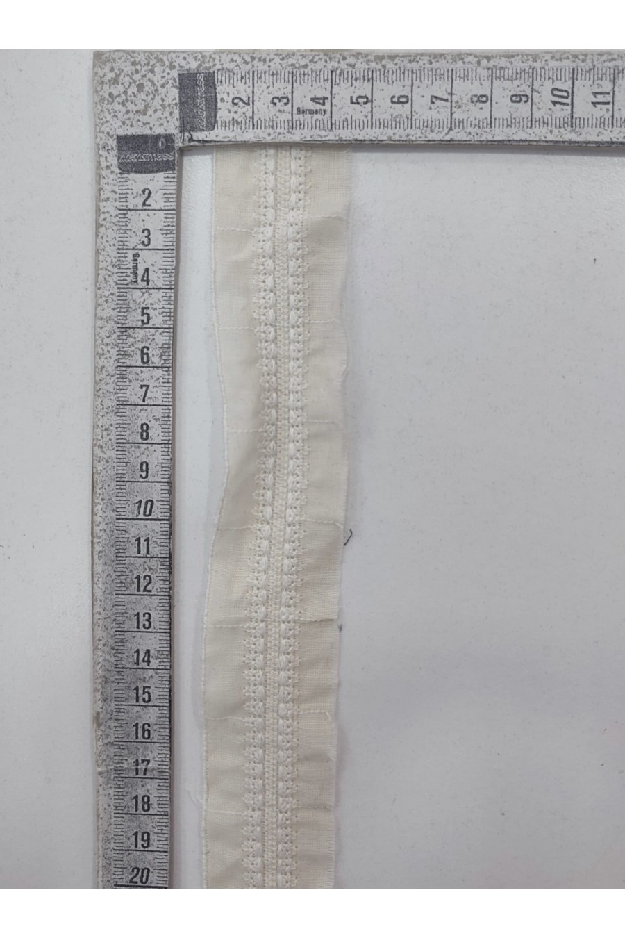 Pamuk Polyester Karışımlı Ham Vual Brode Bant