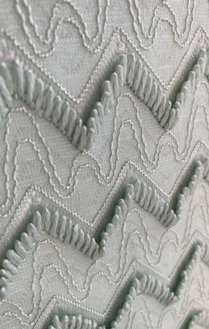 Likralı Mint Naylon Dantel – 140 cm