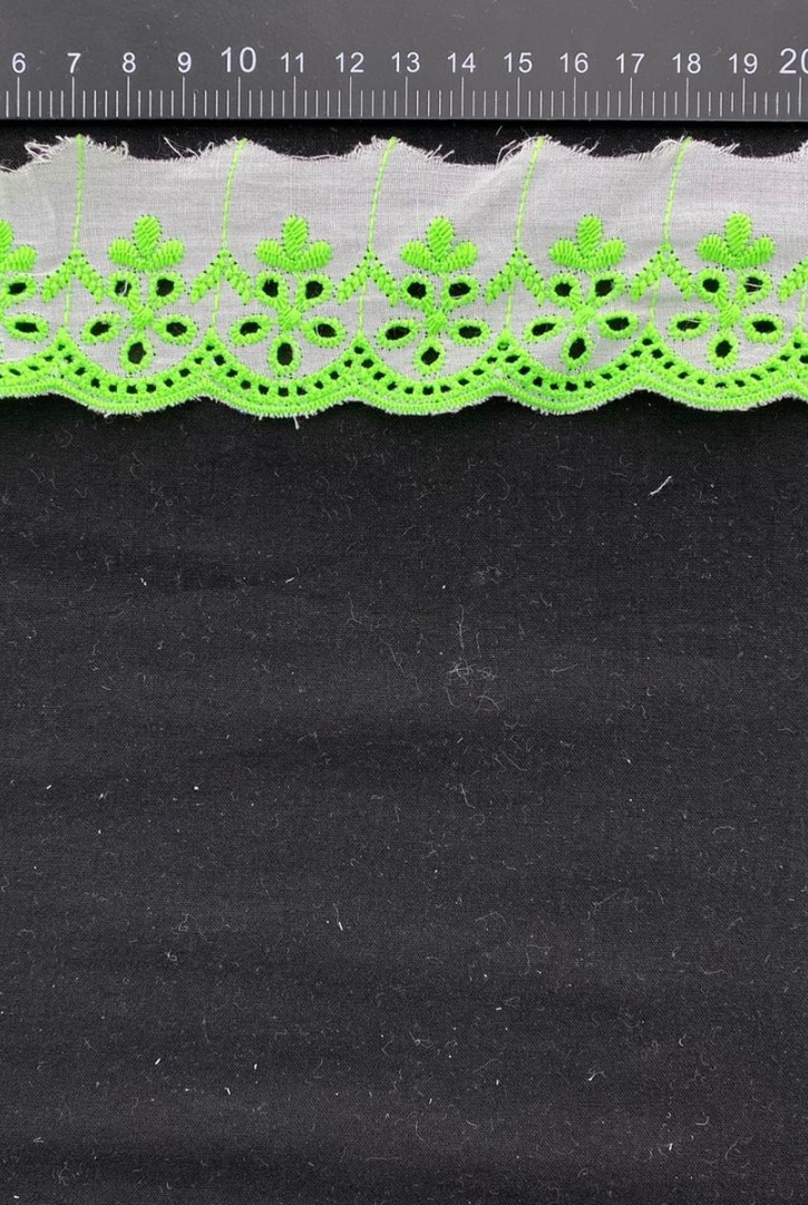 4,5 cm Yeşil Bohrer Brode Bant