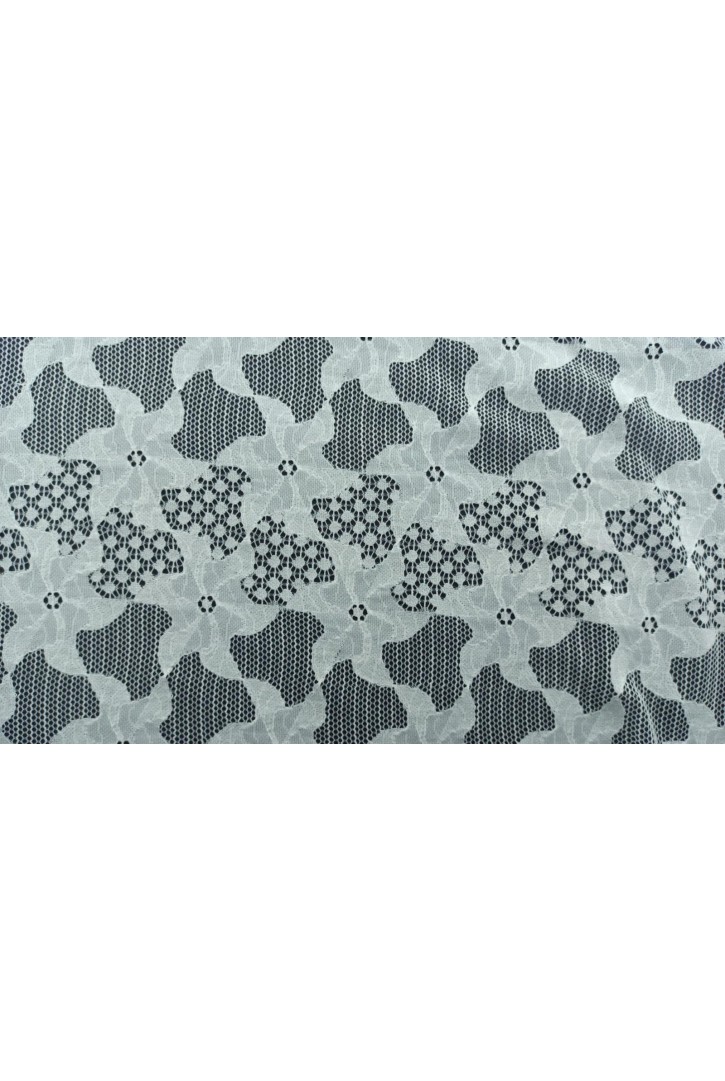 150 cm Fikslenmiş İthal Dantel, Pamuk Naylon