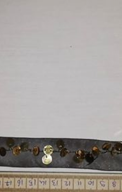 Siyah Boncuklu İthal Şerit