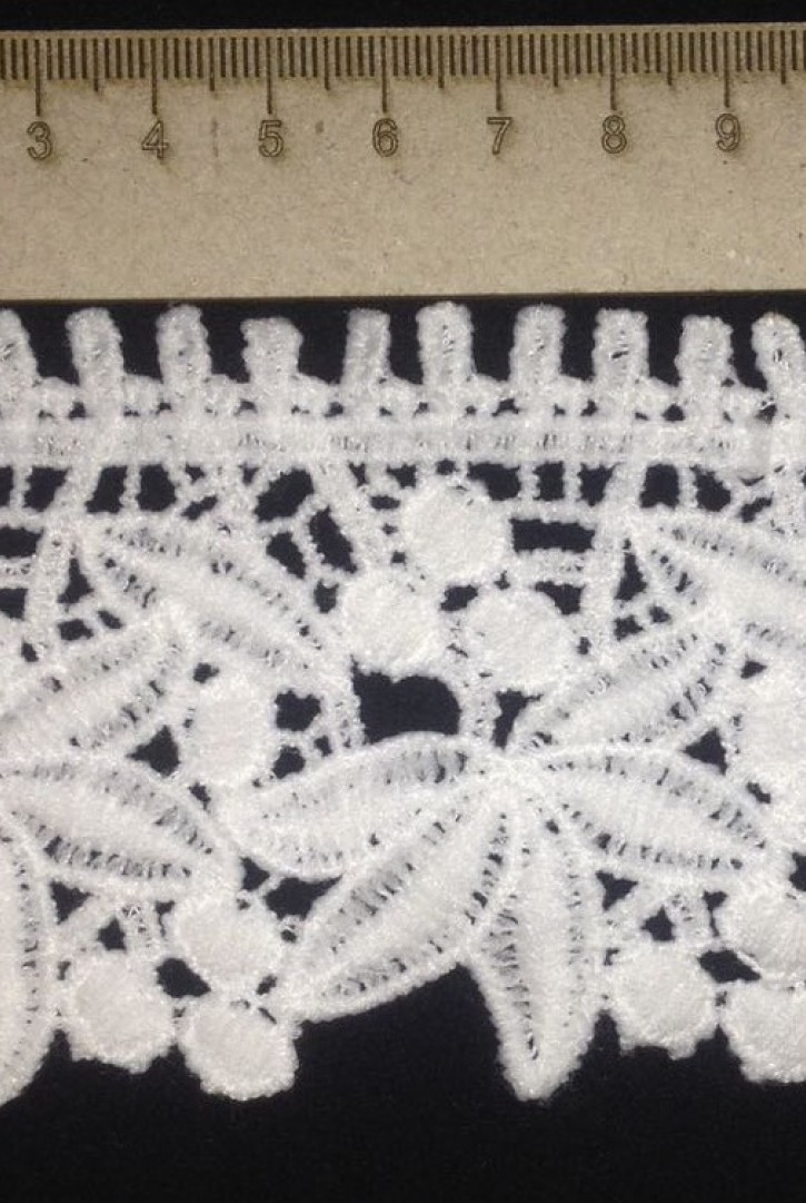 Ham Mat Polyester Güpür Brode Bant