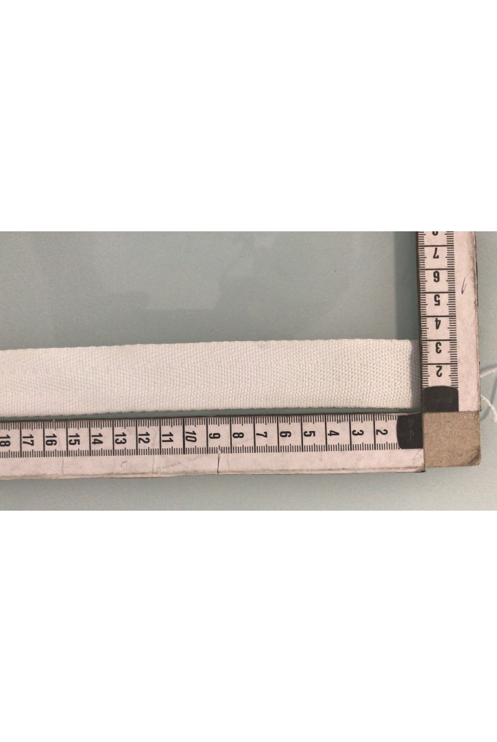 7990 BALIKSIRTI/PAMUK/DOKUMA/BEYAZ/3CM