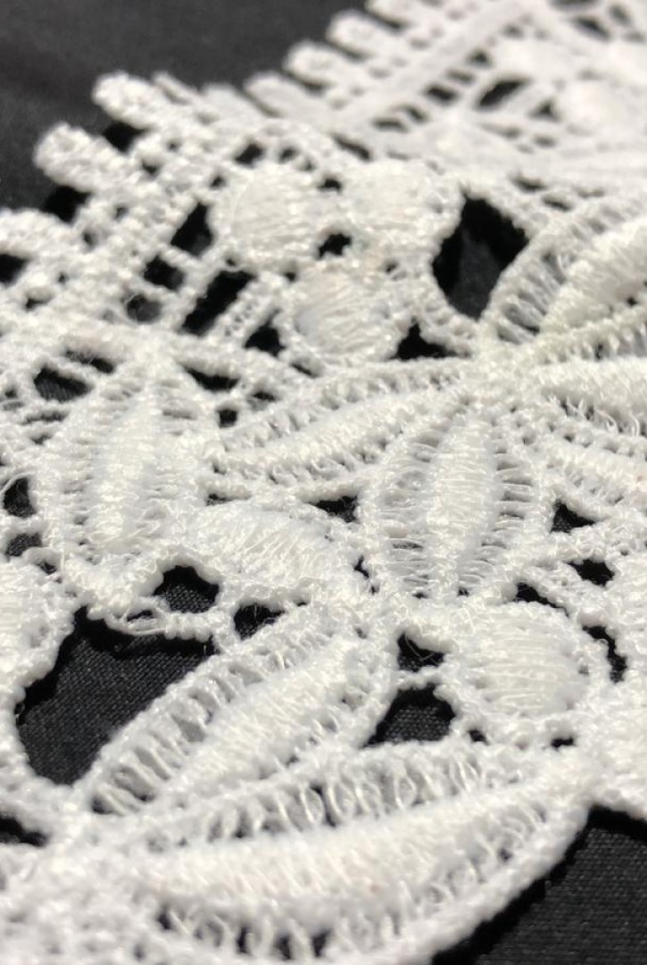 Ham Mat Polyester Güpür Brode Bant