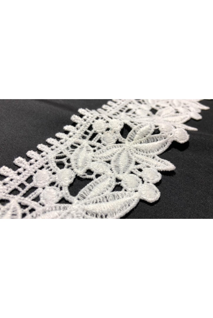 Ham Mat Polyester Güpür Brode Bant