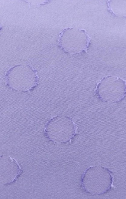 Lila Dokuma Kumaş - Yerli Polyester (11386)