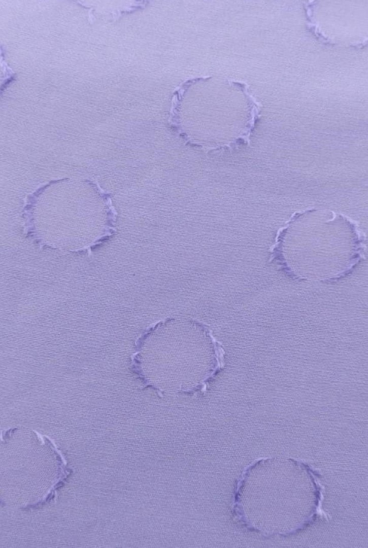 Lila Dokuma Kumaş - Yerli Polyester (11386)