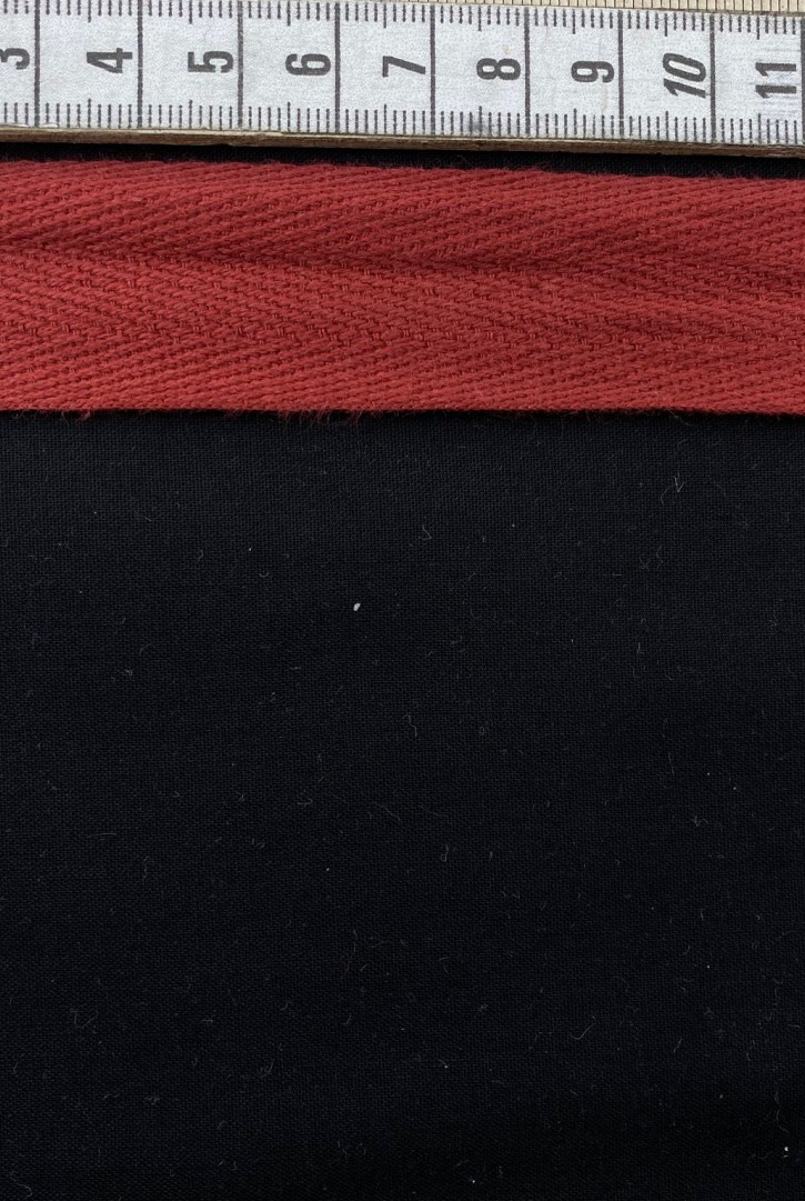 7990 ŞERİT/BALIKSIRTI/PAMUK/DOKUMA/BORDO/3CM