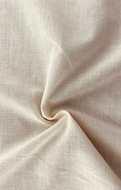 Bej Renk Pamuklu Vual Brode