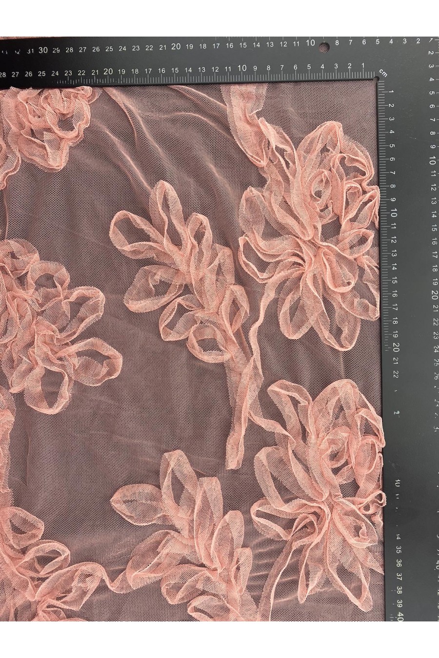 Somon Süzeneli Tül Kumaş