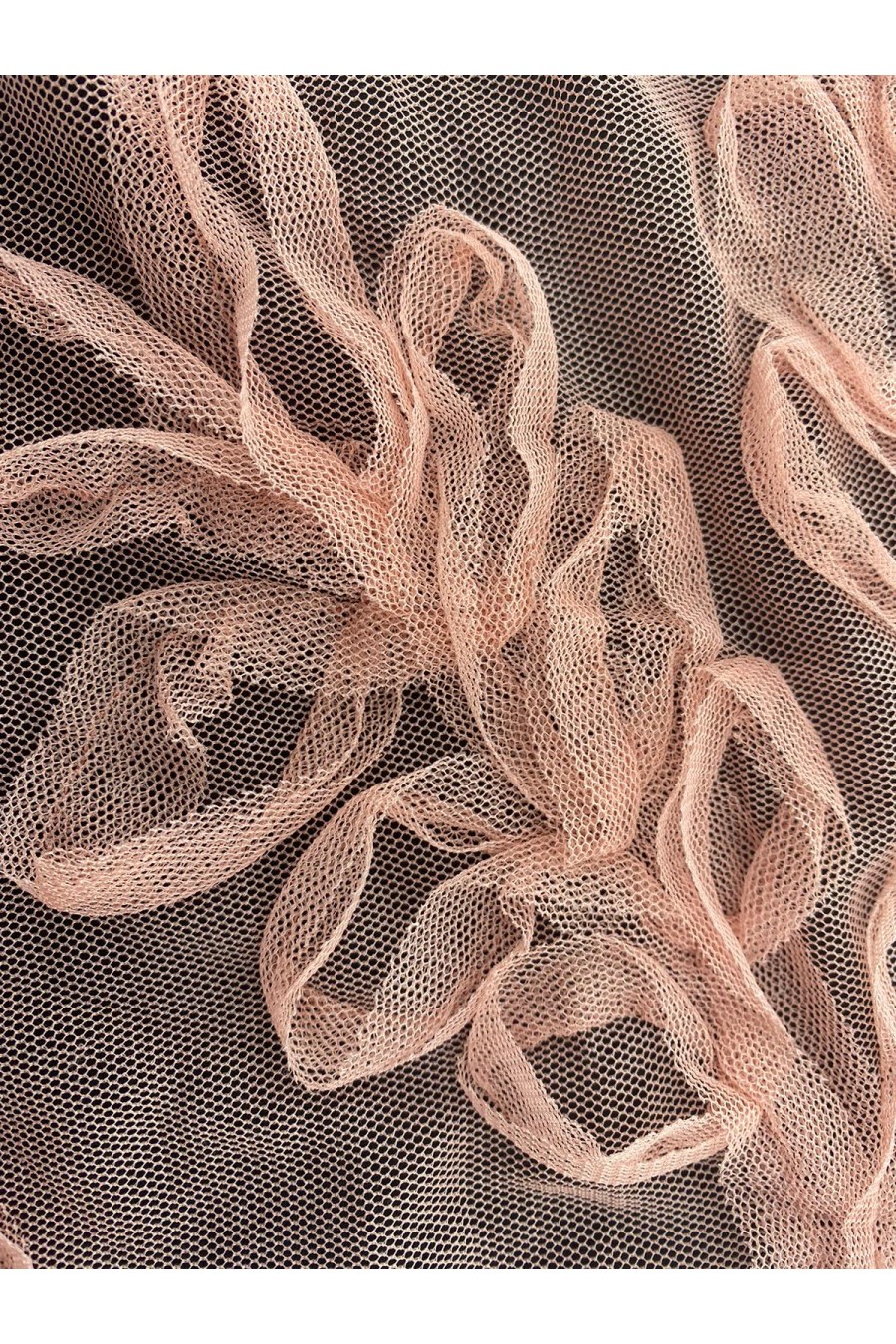 Somon Süzeneli Tül Kumaş