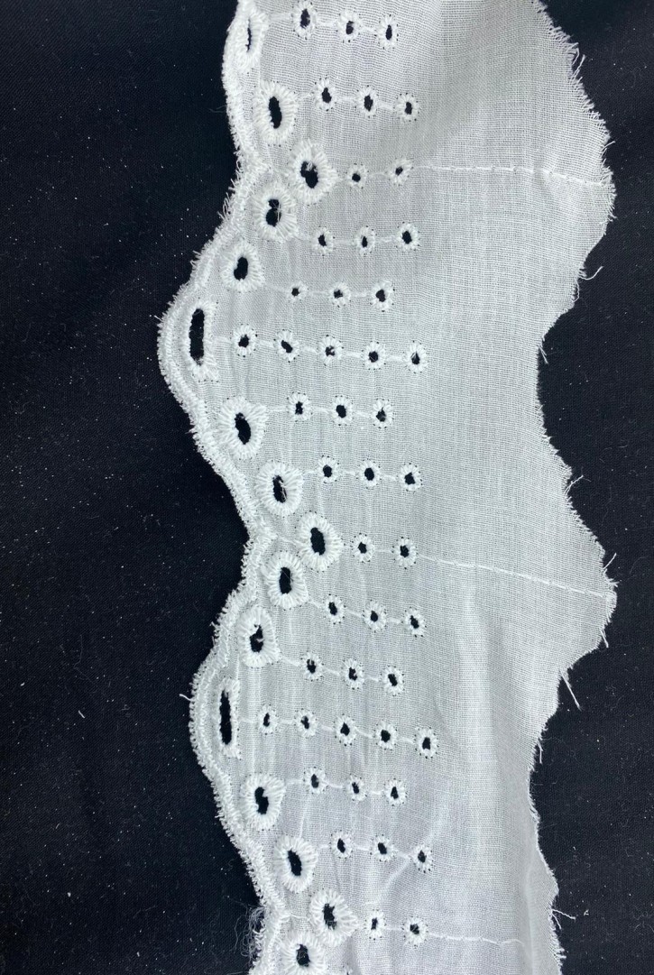 8 cm Kasar İşlemeli Vual Brode Bant