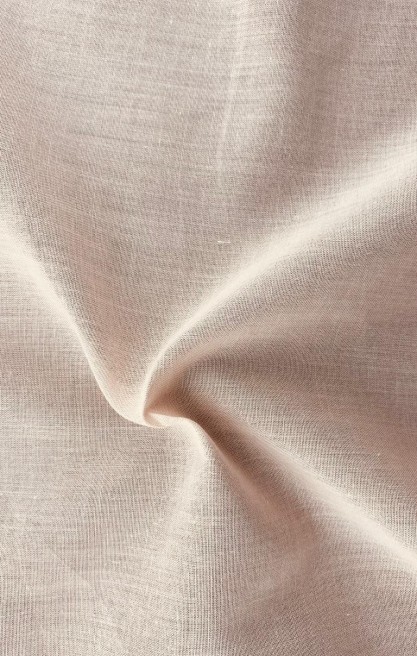 Pudra Renk Vual Pamuk Brode, Yerli Üretim