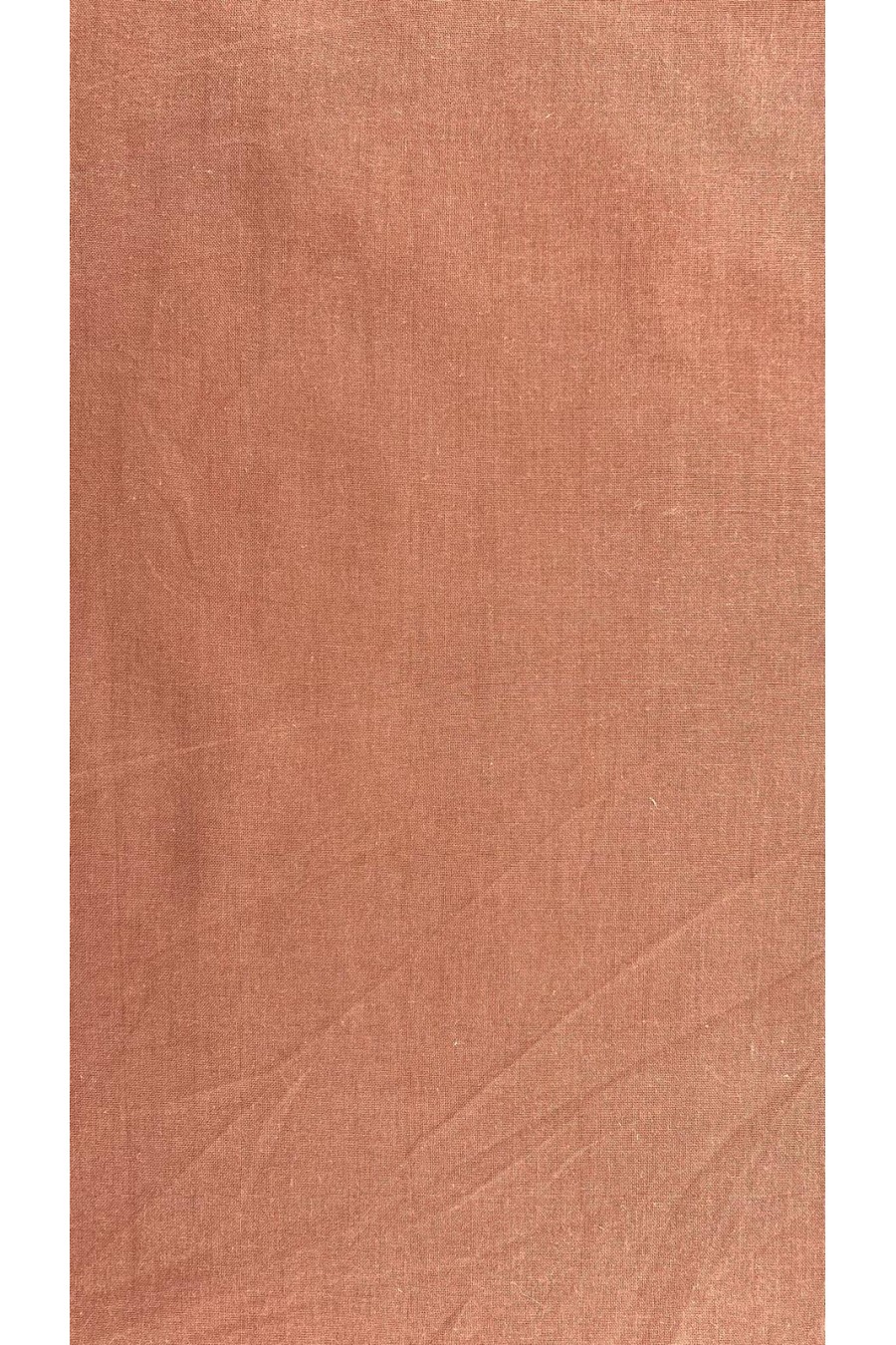 Kahve Renk Pamuk Vual Brode Kumaş