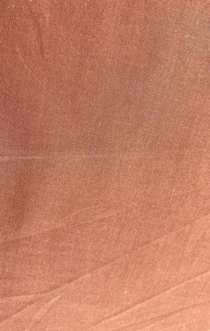 Kahve Renk Pamuk Vual Brode Kumaş