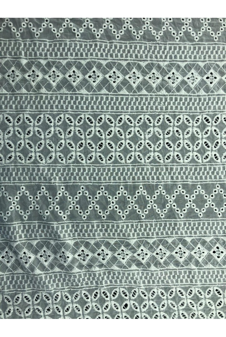 Ham Bohrerli Pamuk Şifon Brode