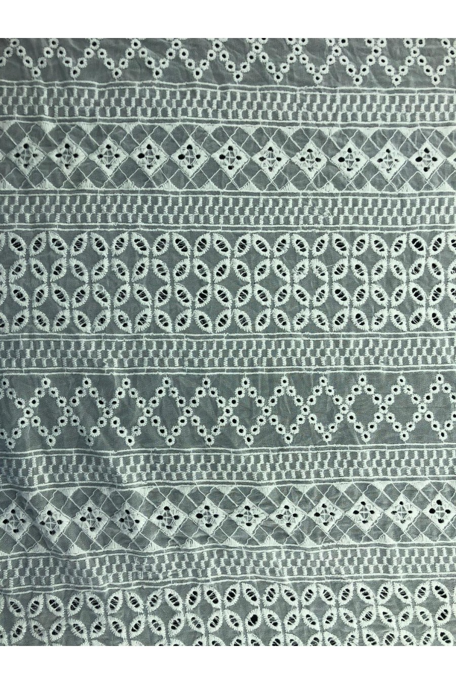 Ham Bohrerli Pamuk Şifon Brode