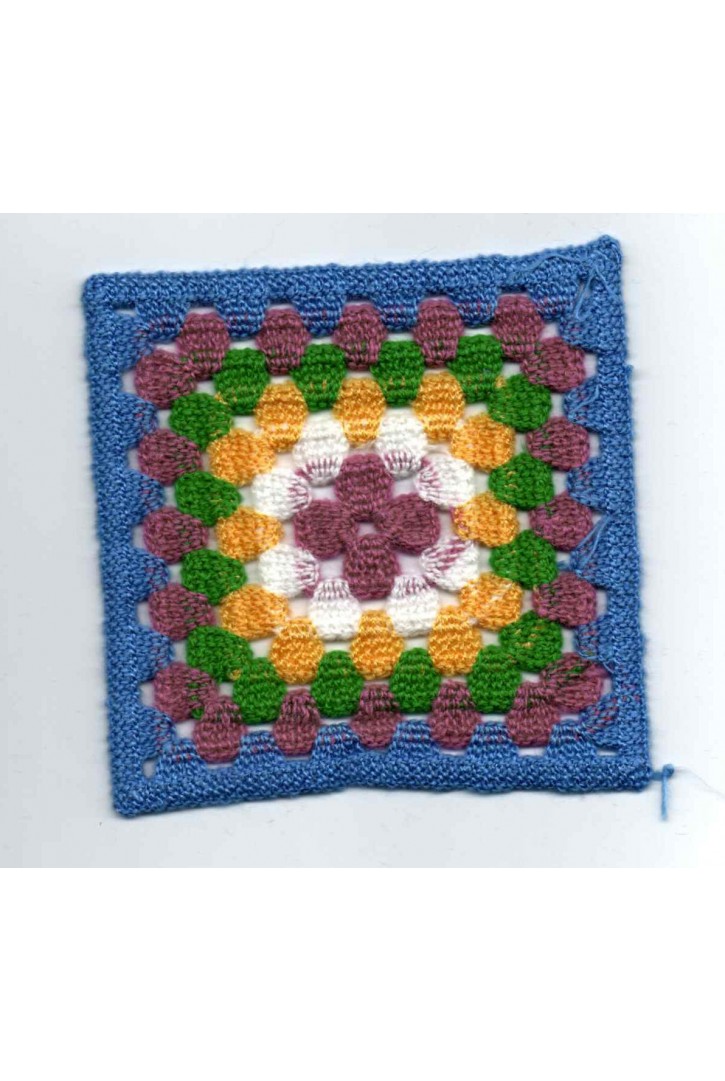 Çok Renkli Tığ İşi Akrilik Aplik