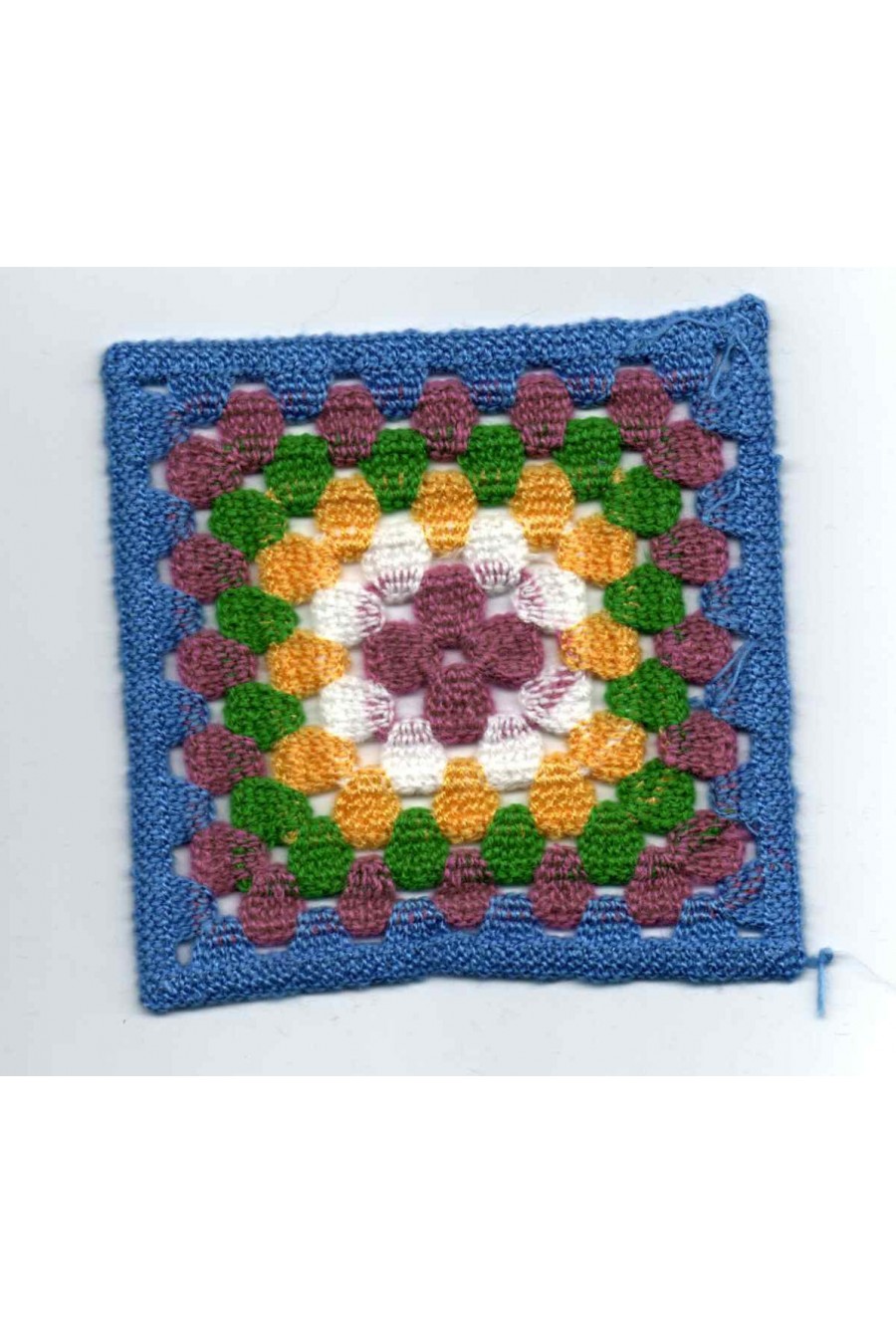 Çok Renkli Tığ İşi Akrilik Aplik