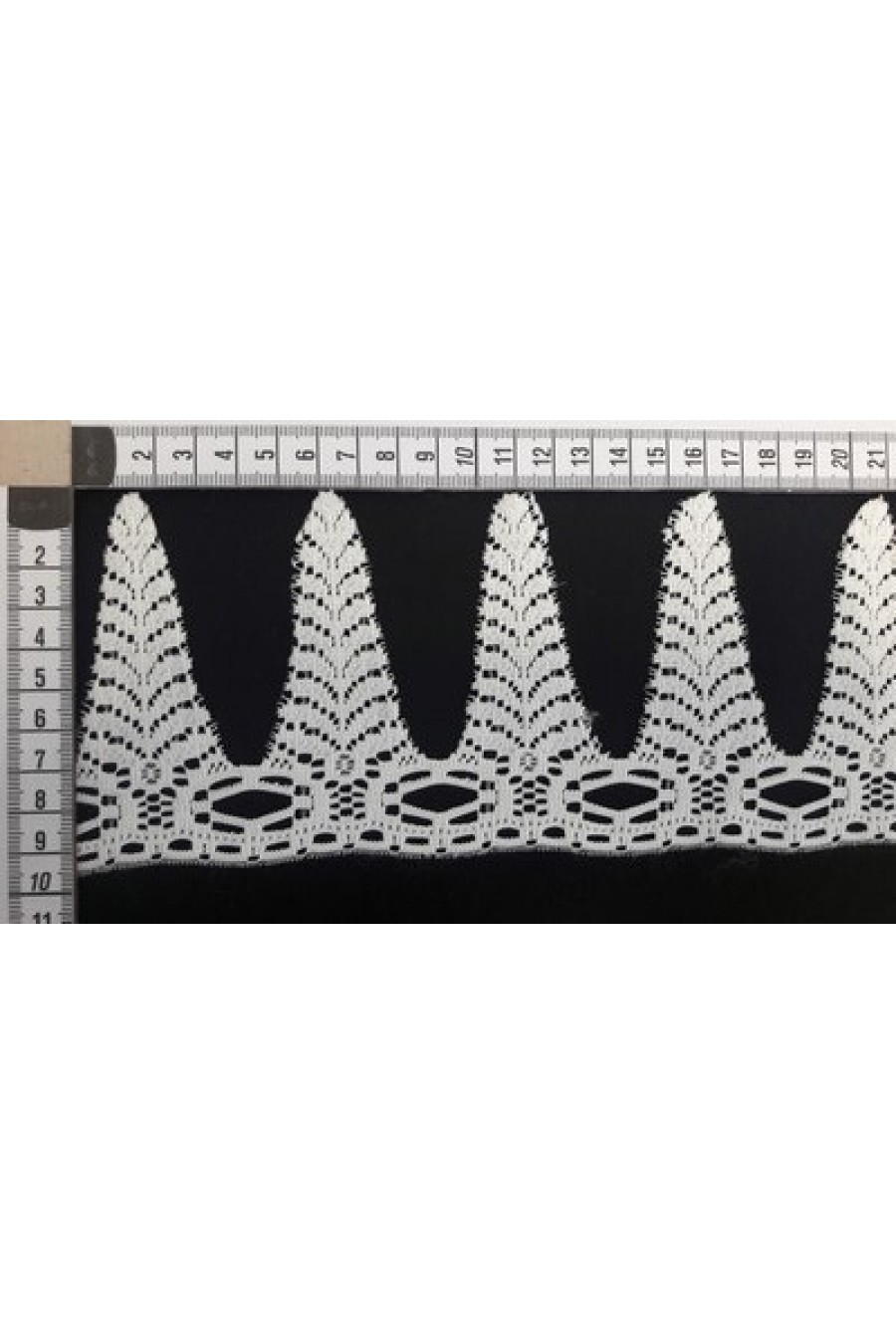 Yerli Ham Güpürümsü Polyester Brode Bant