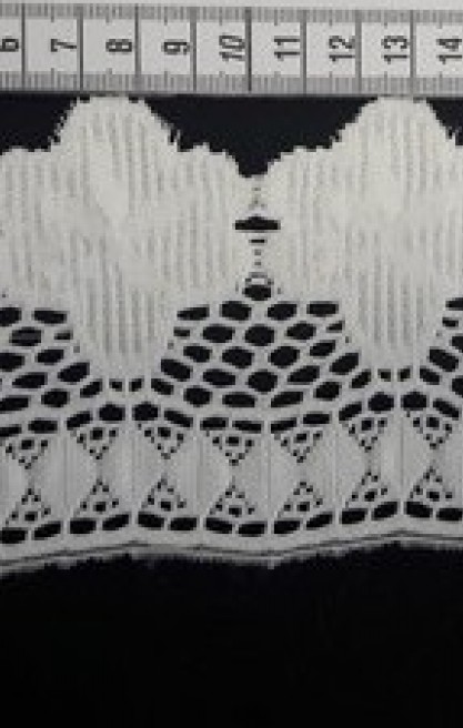 Ham Güpürümsü Yerli Polyester Brode Bant