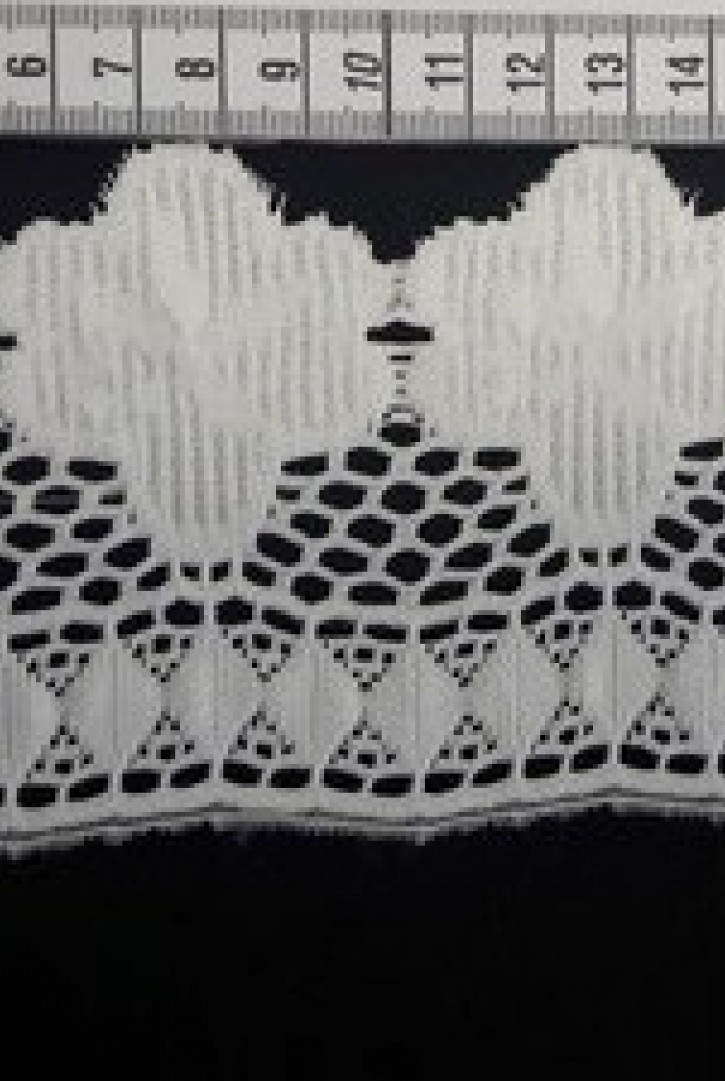 Ham Güpürümsü Yerli Polyester Brode Bant